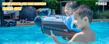 Enjoy summer fun with electric water gun