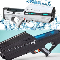 Electric Water Gun With White and Black Color