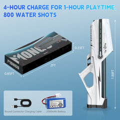 Mongu S2 Electric Water Blaster,Multi-Shot Modes, Long Battery Life